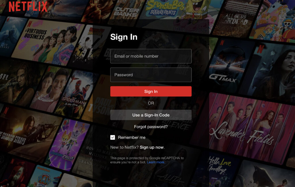 How to Cancel Netflix Subscription step 1