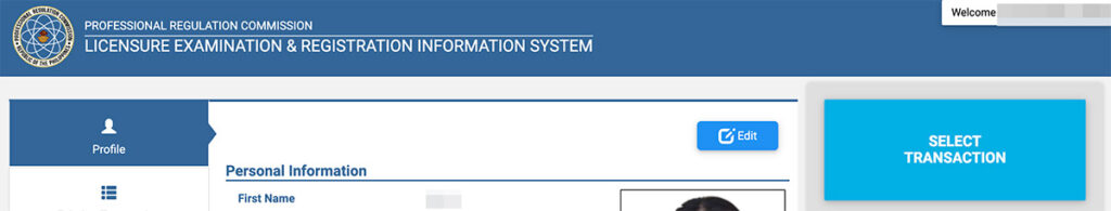 how to renew prc licenst select transactions how to renew prc licenst - select transactions