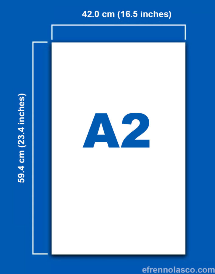 A2 Size Sample A2 Size Sample