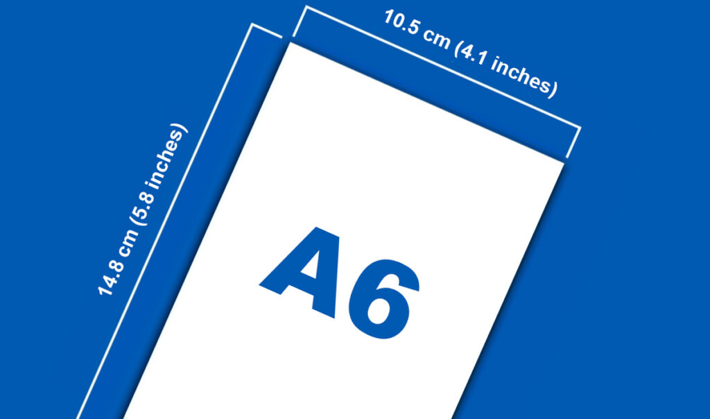 A6 size A6 size