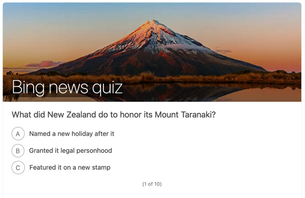Bing News Quiz: Tips, Tricks, and Sample Questions