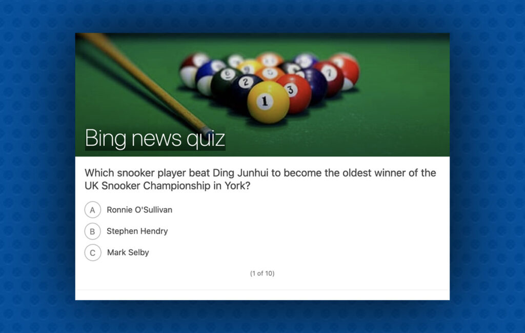 Bing Weekly Quiz Guide and Tips for Quiz Enthusiasts