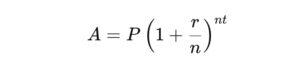 Compound Interest Calculator Formula Compound Interest Calculator Formula