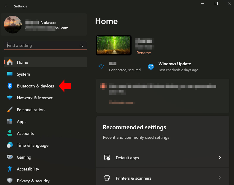 fix connections to bluetooth audio devices and wireless displays in windows