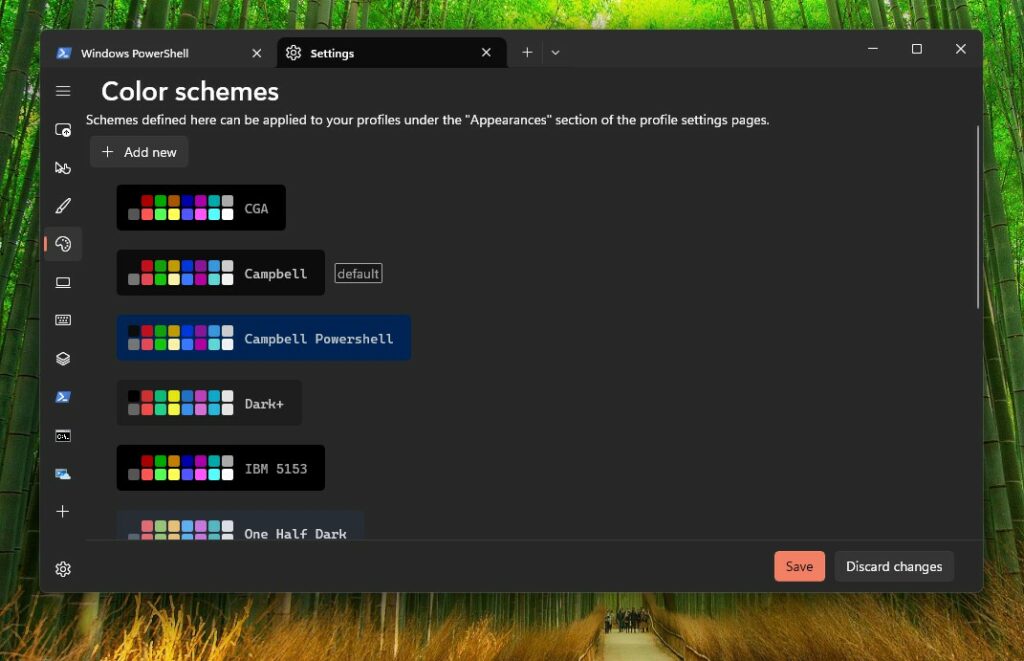 Windows Terminal - Appearance