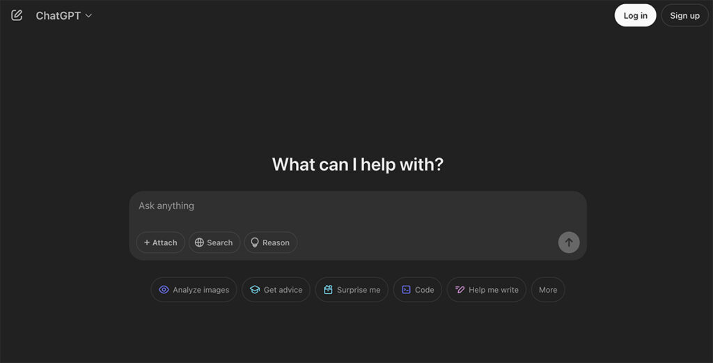 ChatGPT or Chat GPT Interface