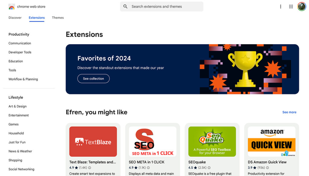 Google Chrome Extensions